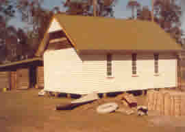 Historic school building representing the early development and foundations of the school community